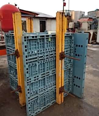 Plastik   kolon kalıbı -  Perde - Döşeme - Kaset Kalıp Sistemleri