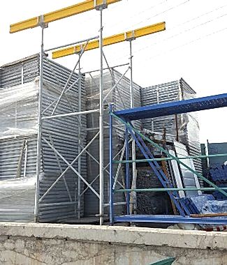 Galvaniz Masa İskele