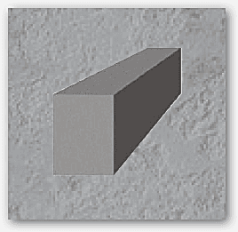 BETON PASPAYI – FİBER KATKILI  DOLU KARE BAR