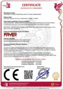 Masa İskele CE Belgesi